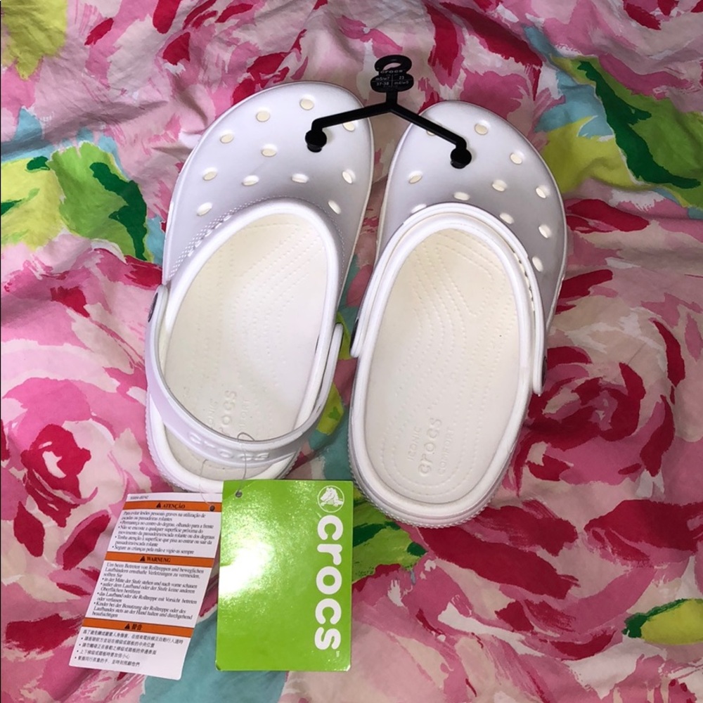 white crocs